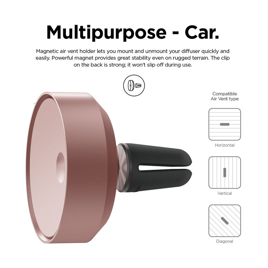 Aluminum Diffuser - Top: Rose Gold/Bottom: Rose Gold [4 Scents]