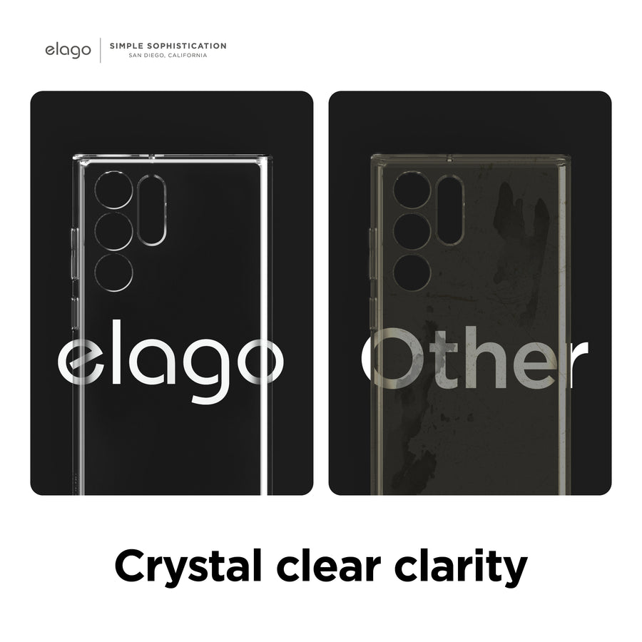 Hybrid Case for Galaxy S22 Ultra [Clear]