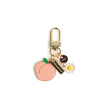 Peach Keyring