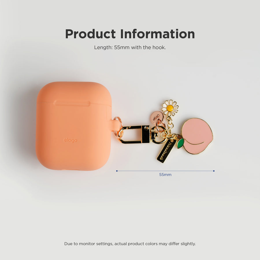 Keyring for AirPods 1 & 2 [PEACH]