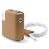 MacBook Charger Leather Cover