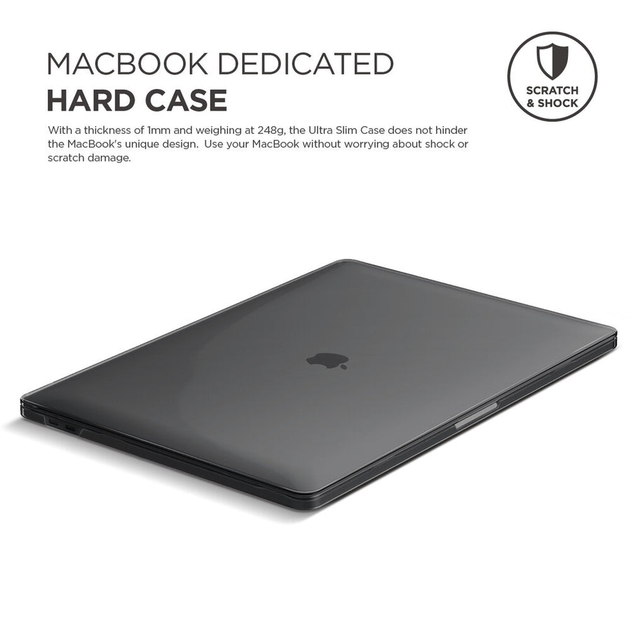 Ultra Slim Hard Case - Macbook Pro 16 inch with/without Touch Bar [Dark Grey]