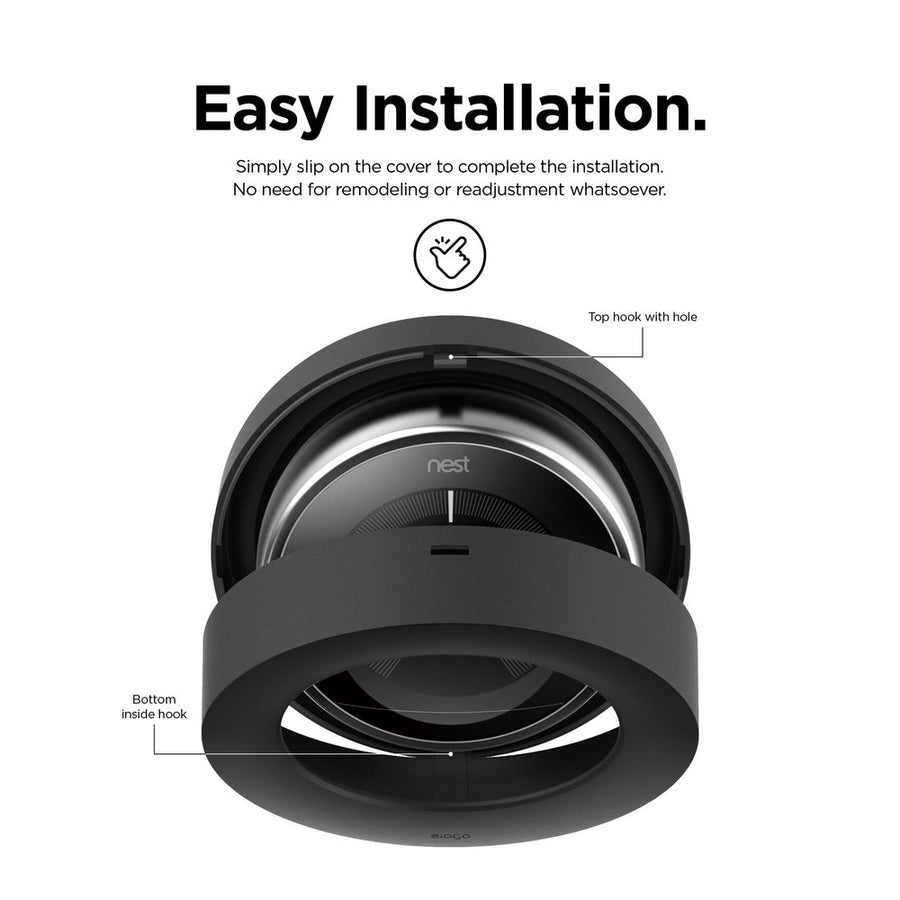 Lock for Nest Thermostat - 1st, 2nd, 3rd Gen, E [2 Colors]