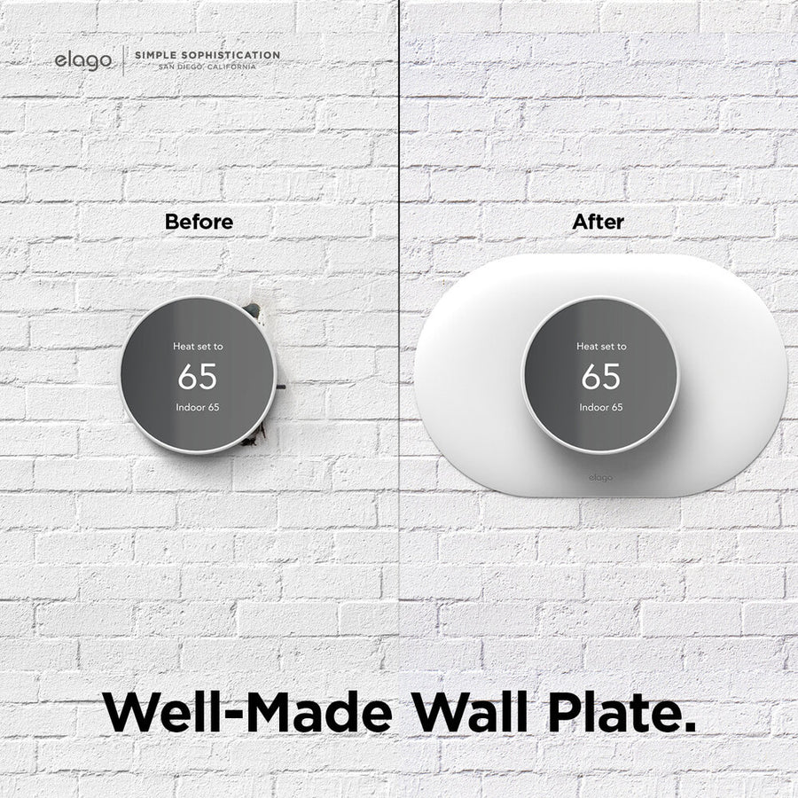 Wall Plate Plus for Nest Thermostat 2020 [4 Colors]