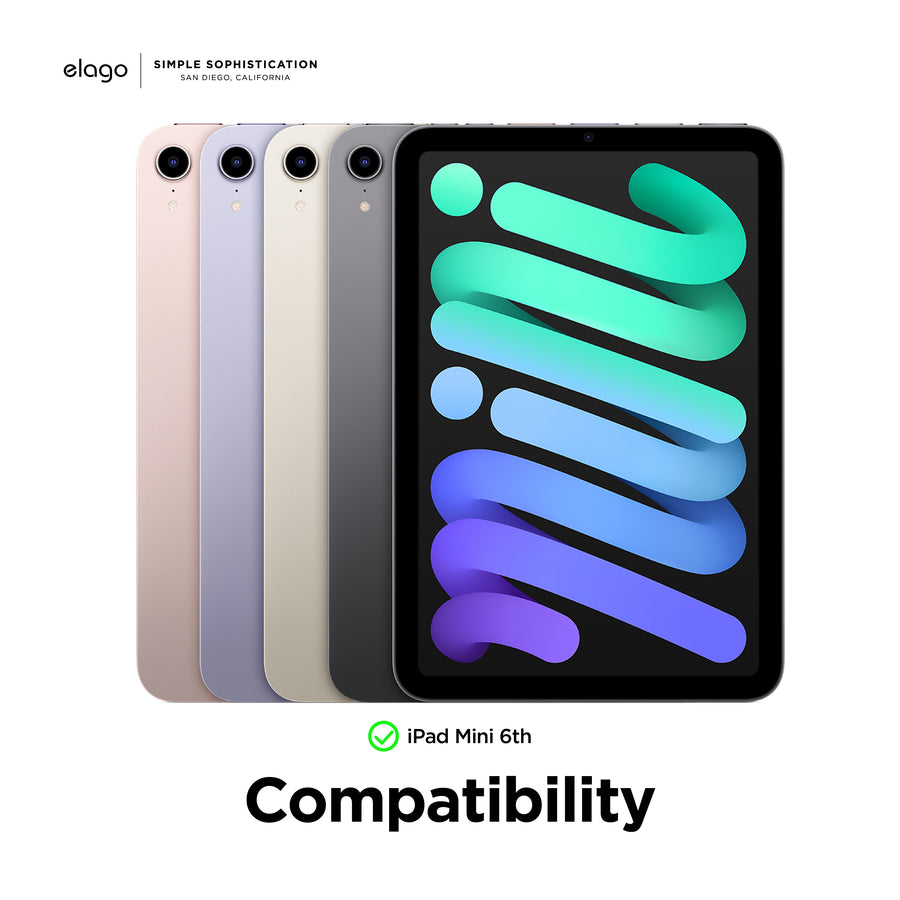 Magnetic Folio Case for iPad Mini 8.3 inch 6th Gen  [4 Colors]