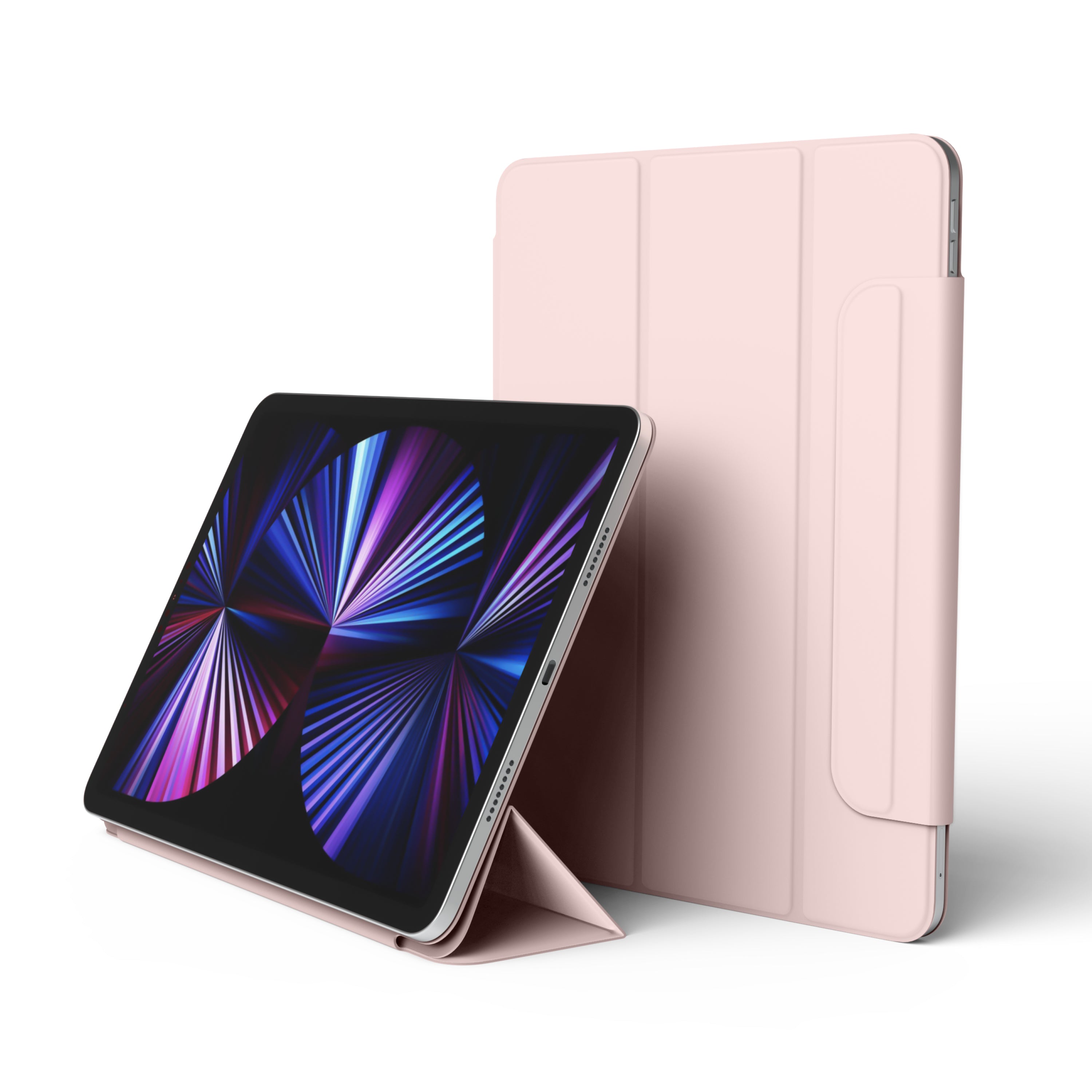 Smart Folio Case with Clasp for iPad Pro 11 inch 2nd, 3rd, 4th [3 Colors]