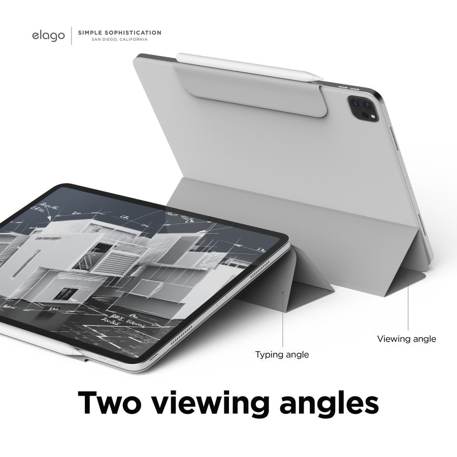 Magnetic Folio Case for iPad Pro 12.9 inch 4th, 5th, 6th Gen [4