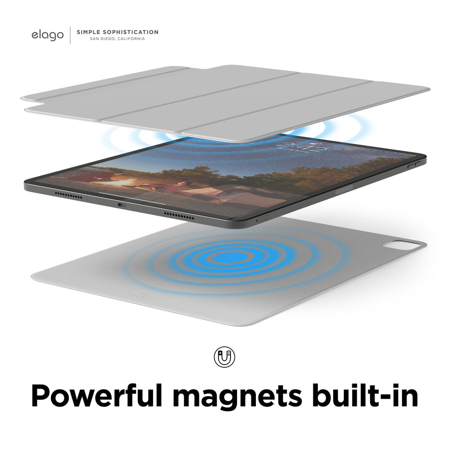 Magnetic Folio Case for iPad Pro 12.9 inch 4th, 5th, 6th  Gen  [4 Colors]