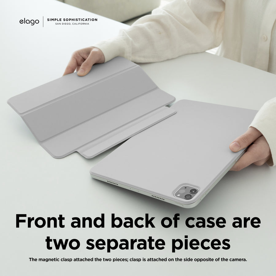 Magnetic Folio Case for iPad Pro 12.9 inch 4th, 5th, 6th  Gen  [4 Colors]