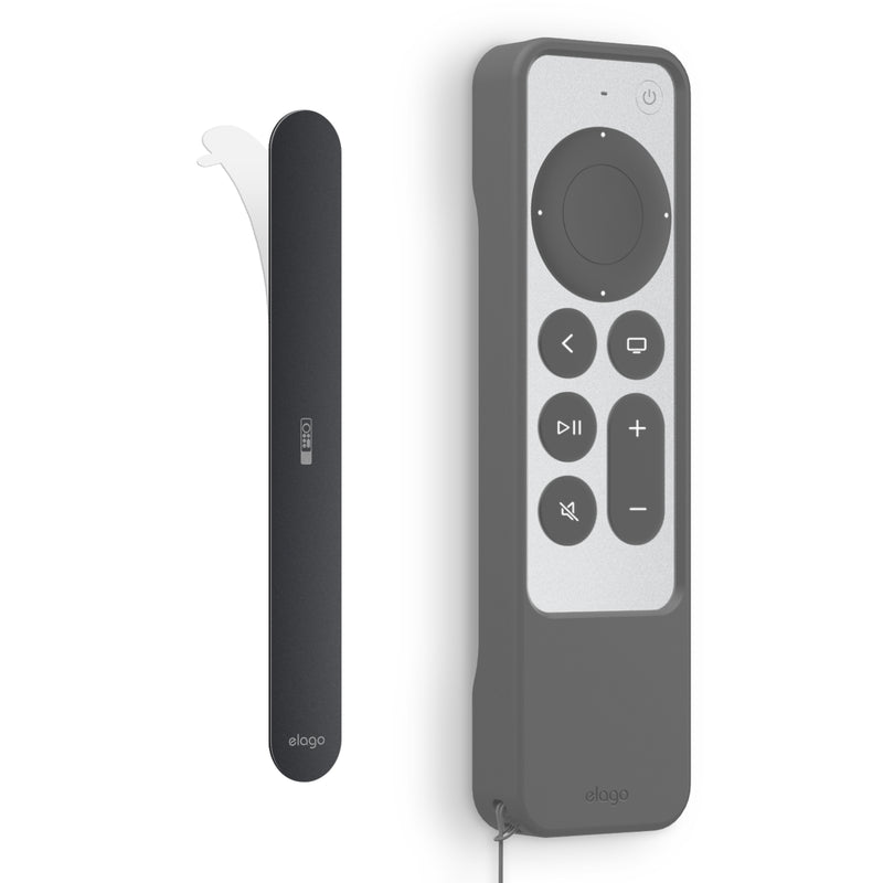 Metal Plate for R1 2022/2021 Apple TV Siri Remote 2nd, 3rd Gen Case [2pcs]
