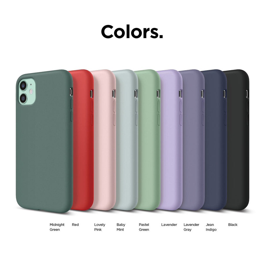 Premium Silicone Case for iPhone 11 [11 Colors]