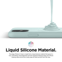  elago - Funda de silicona para iPhone 11