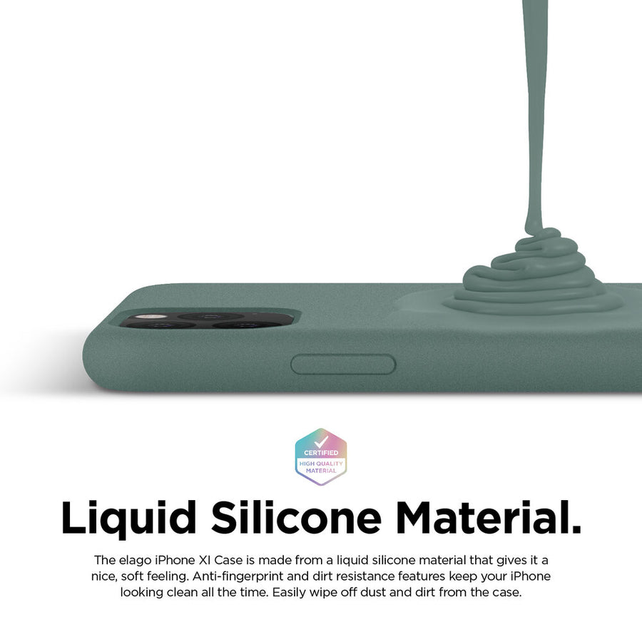 Premium Silicone Case for iPhone 11 Pro Max [11 Colors]