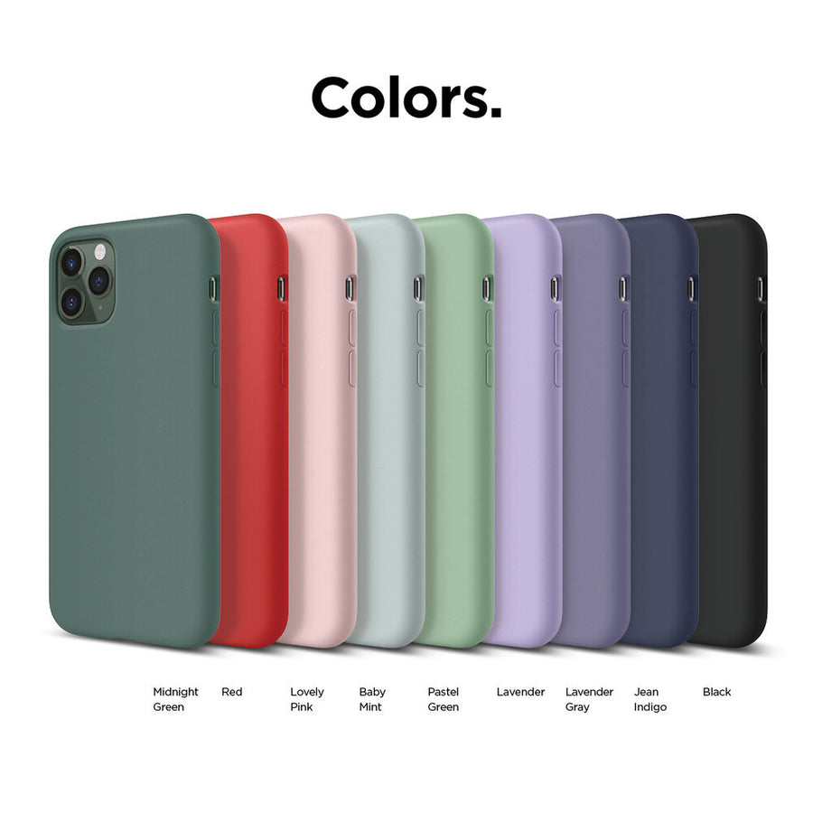 Premium Silicone Case for iPhone 11 Pro Max [11 Colors]