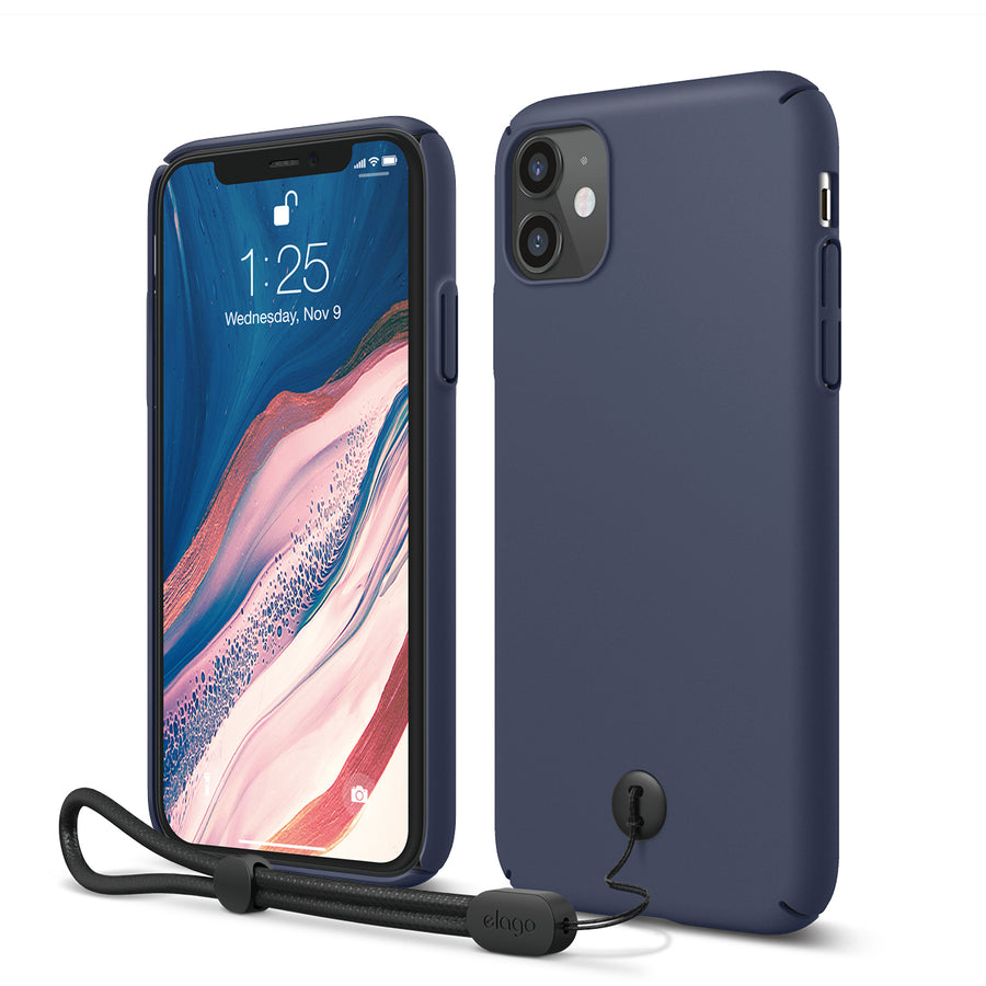 Slim Fit Strap Case for iPhone 11 [4 Colors]