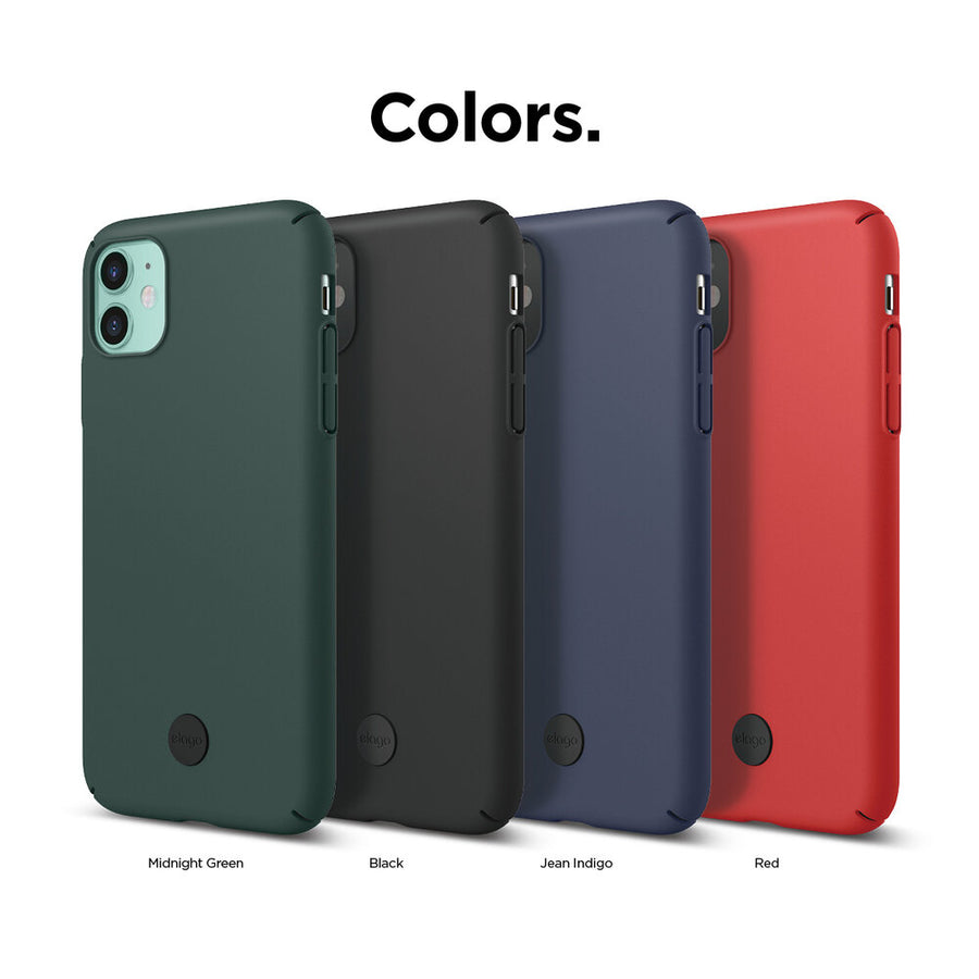 Slim Fit Strap Case for iPhone 11 [4 Colors]