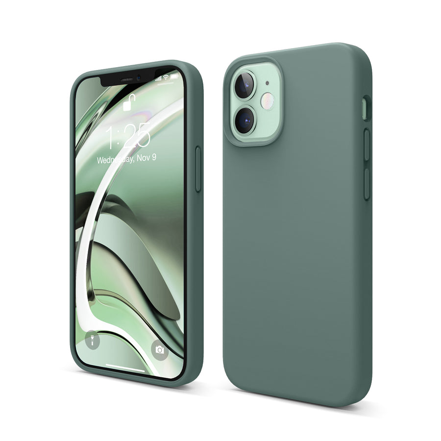 Premium Silicone Case for iPhone 12 Mini [11 Colors]