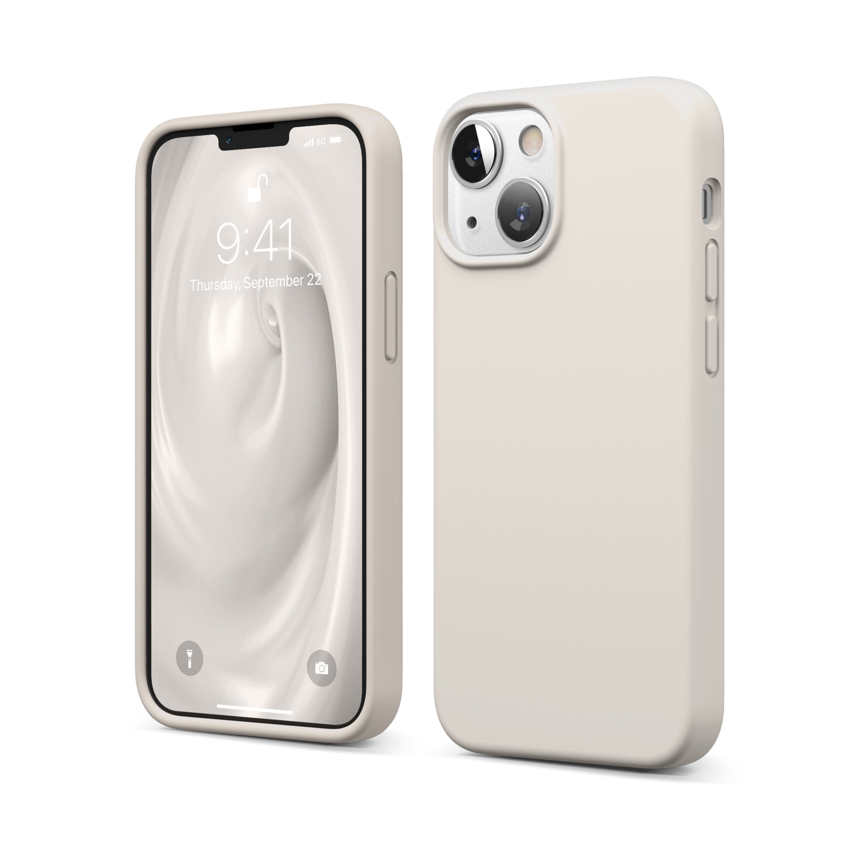 Elago Premium Silicone Case for iPhone 13 Mini Stone Elago Premium Silicone Case for iPhone 13 Mini Stone