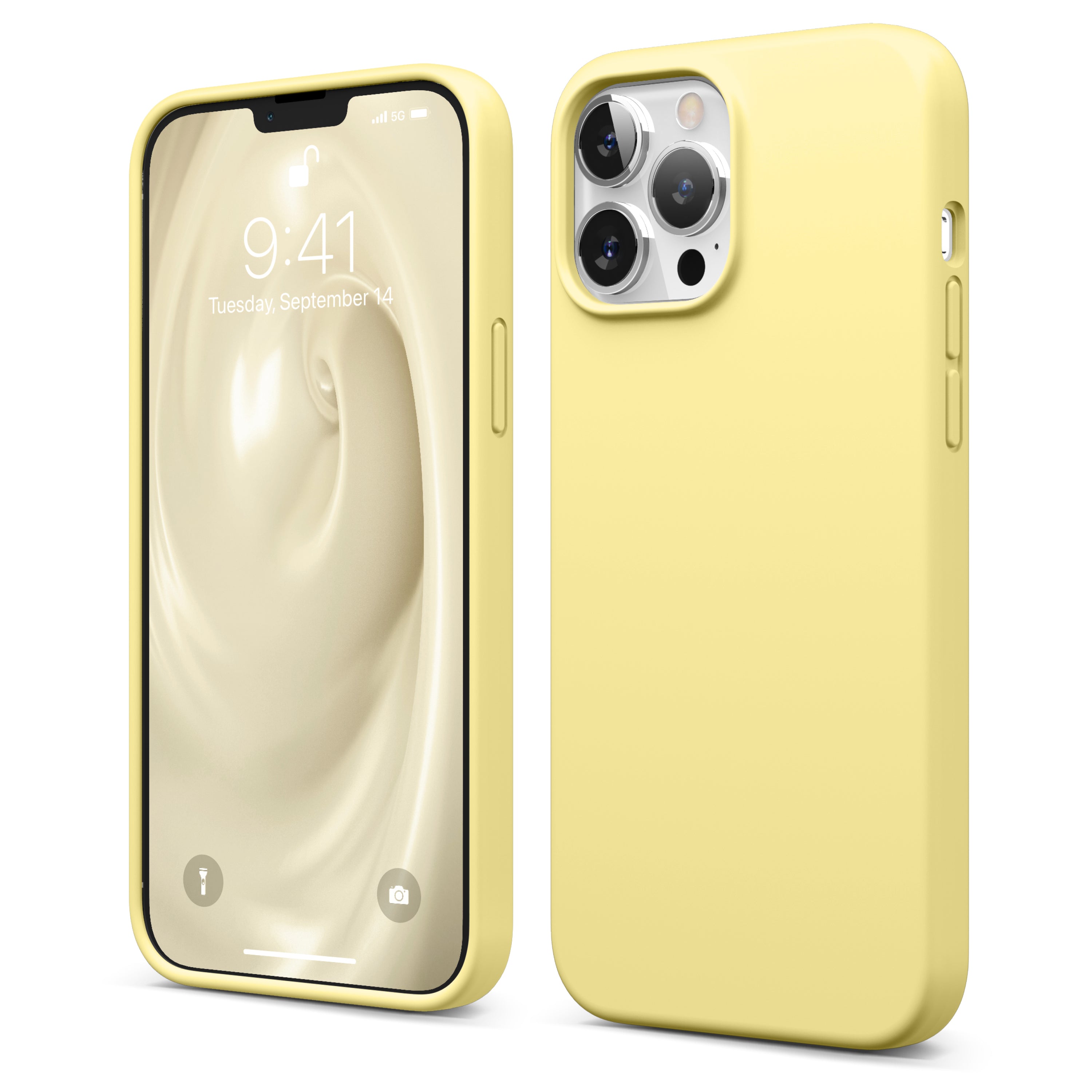 elago Premium Silicone Case for iPhone 13 Pro Max Yellow elago Premium Silicone Case for iPhone 13 Pro Max Yellow