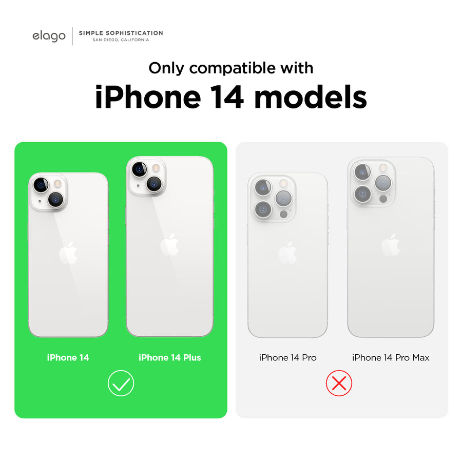 Camera Protector for iPhone 14 / iPhone 14 Plus [2 pcs]