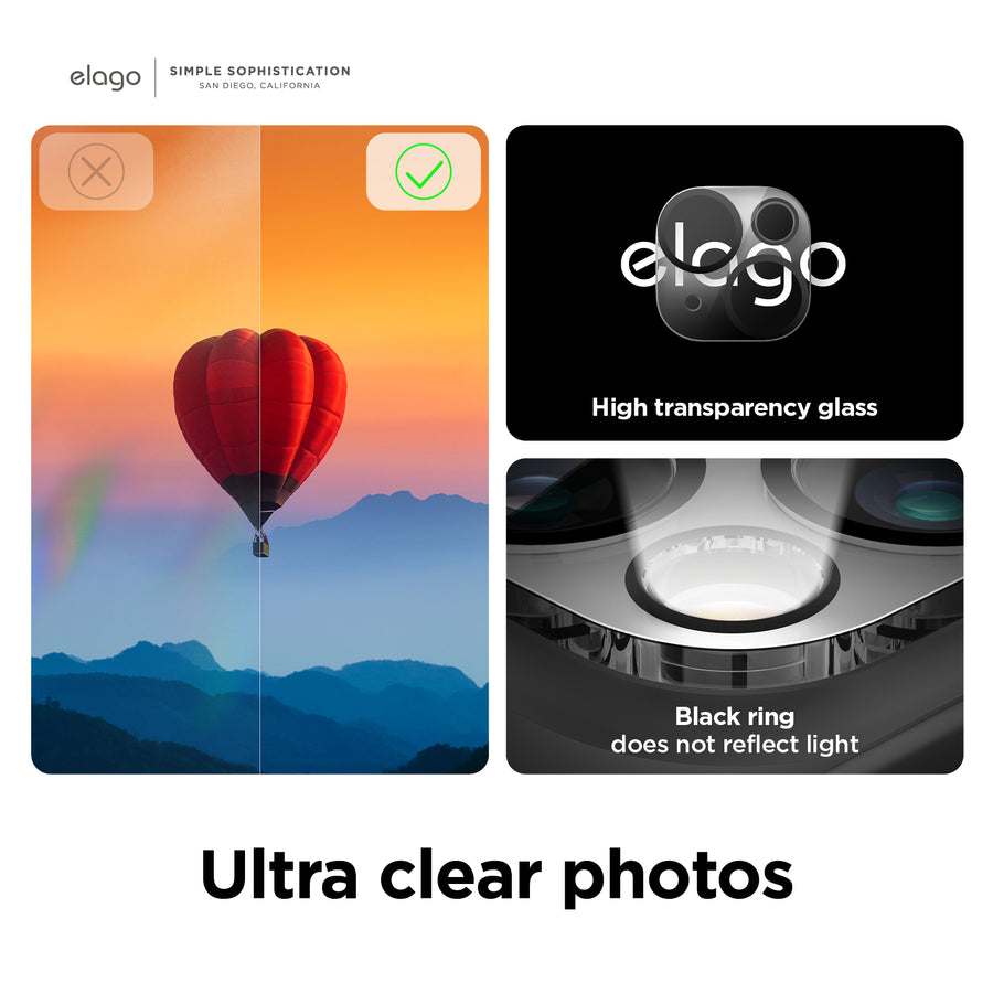 Camera Protector for iPhone 14 / iPhone 14 Plus [2 pcs]