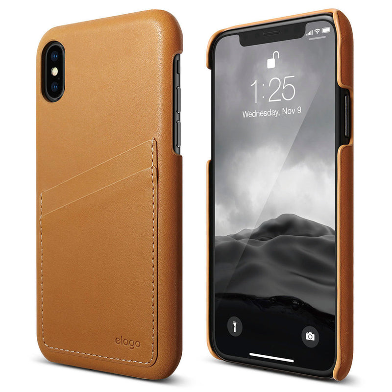 Genuine Leather Case for iPhone X
