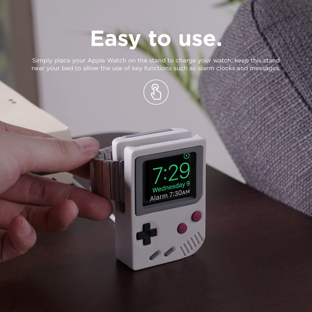 elago W5 Gameboy Retro Apple Watch Stand - Main Image