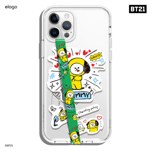 BT21 | elago Phone Strap with Stickers for All SmartPhones [8 Styles]