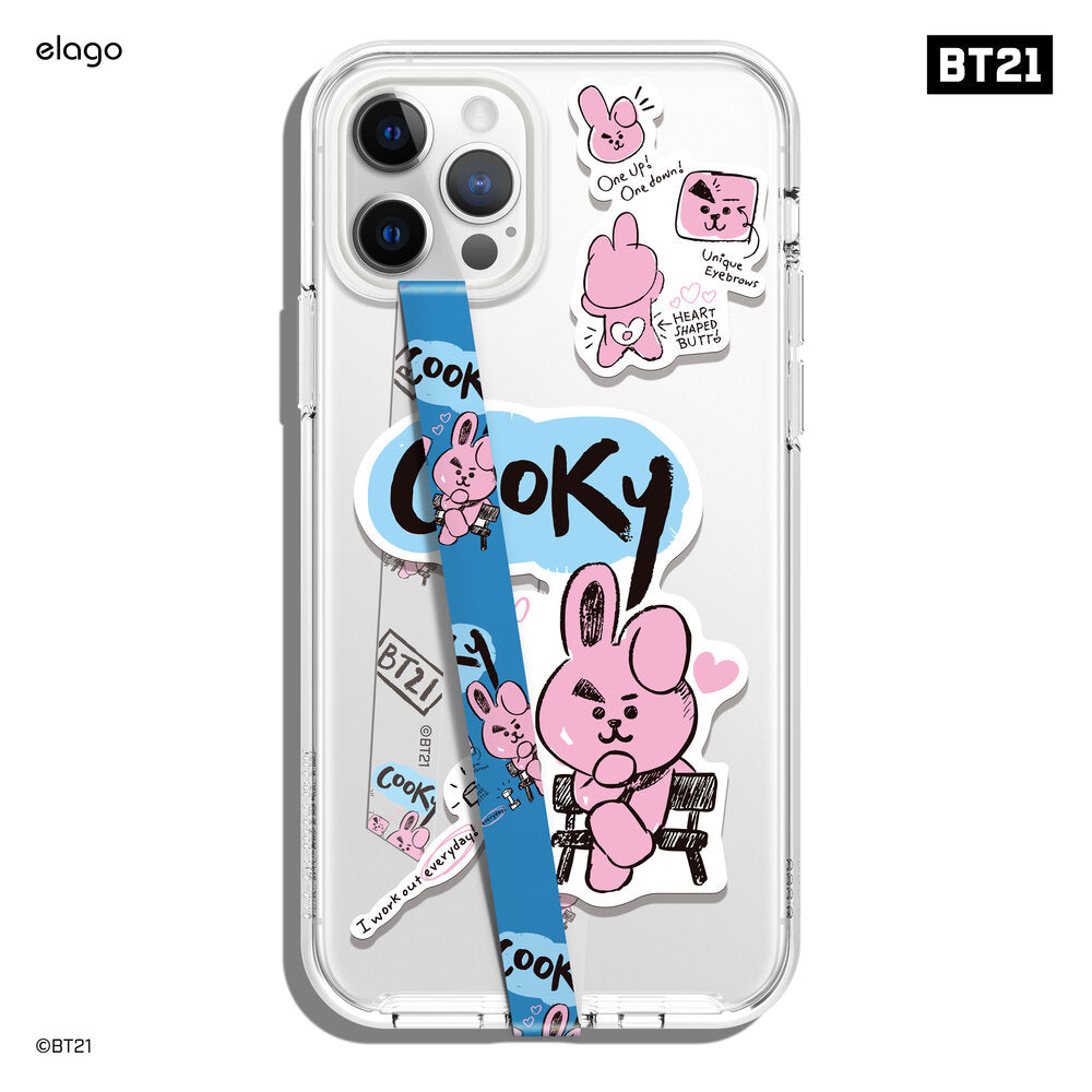 BT21 | elago Phone Strap with Stickers [8 Styles]
