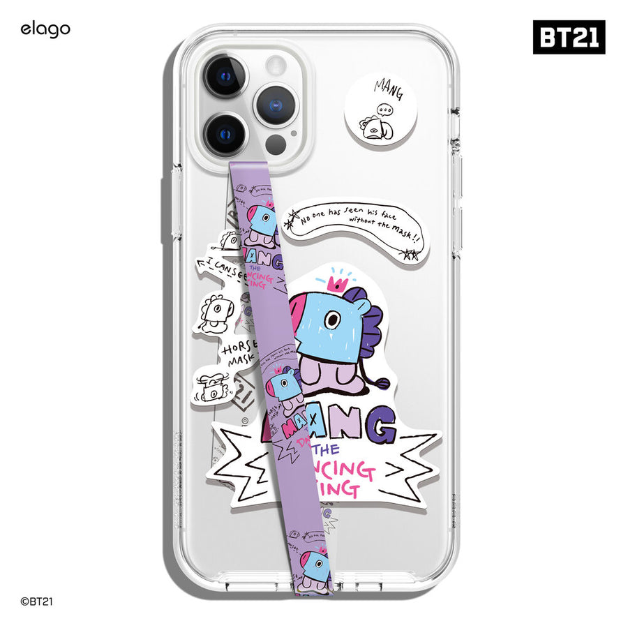 BT21 | elago Phone Strap with Stickers for All SmartPhones [8 Styles]