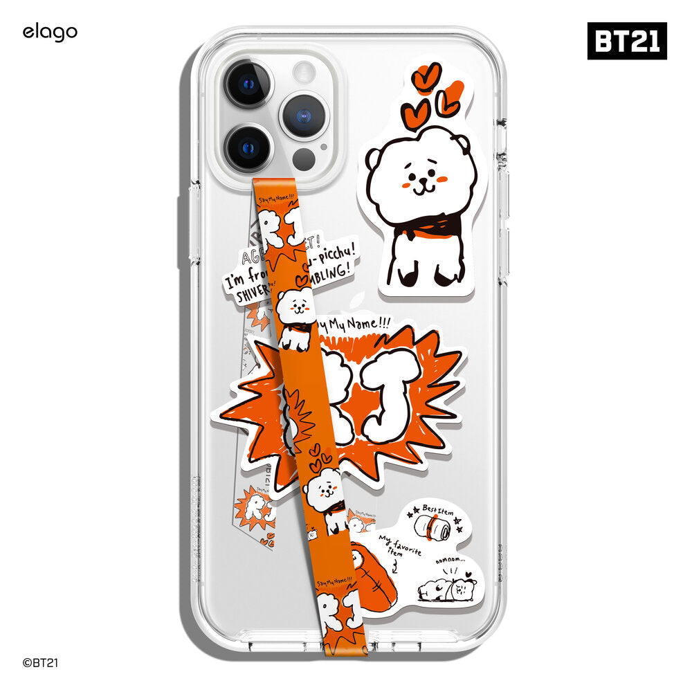 BT21 | elago Phone Strap with Stickers [8 Styles]