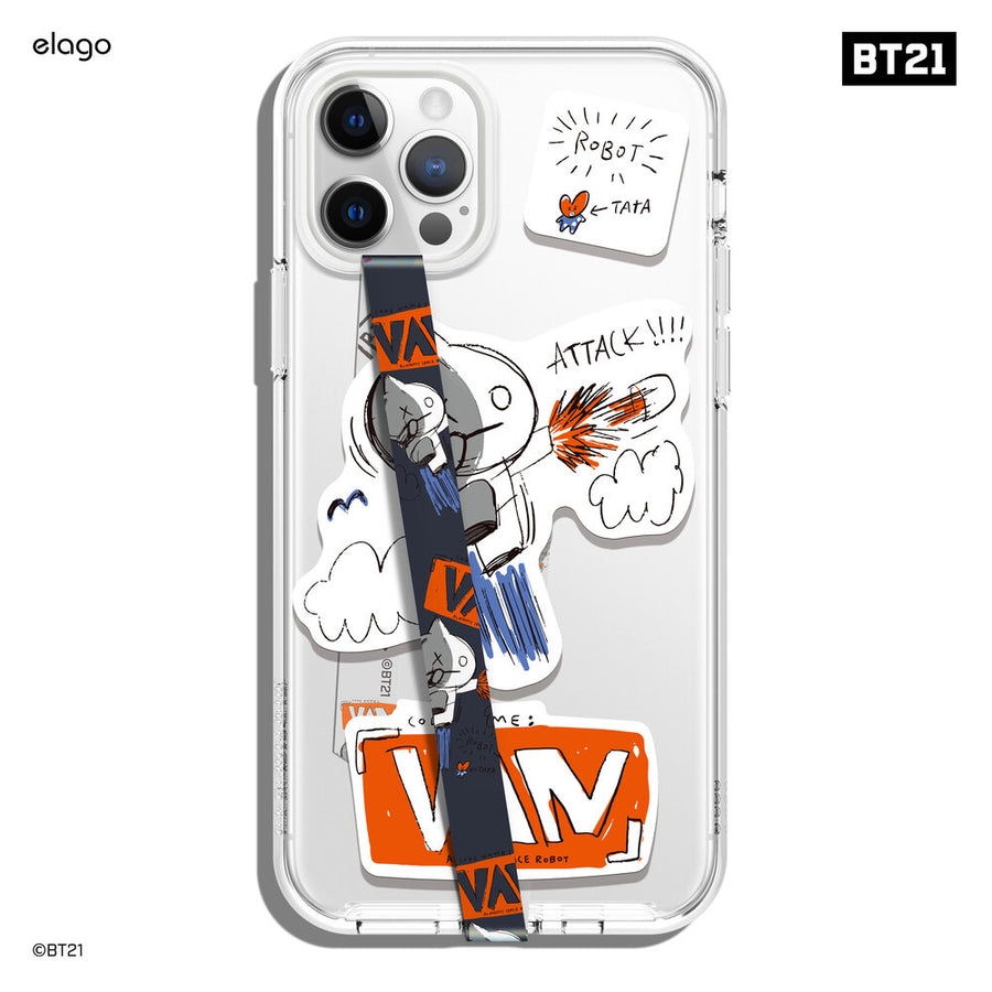 BT21 | elago Phone Strap with Stickers for All SmartPhones [8 Styles]