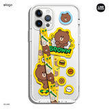 LINE FRIENDS l elago Phone Strap with Stickers [5 Styles]