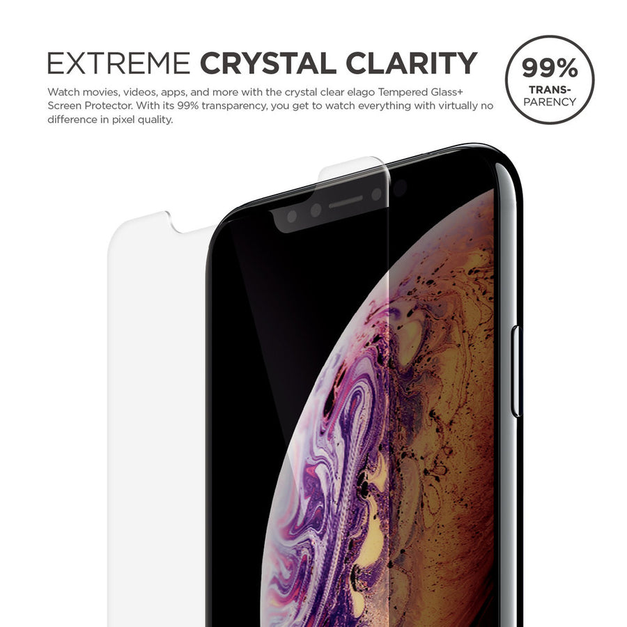 Tempered Glass+ Screen Protector for iPhone 11 / XR
