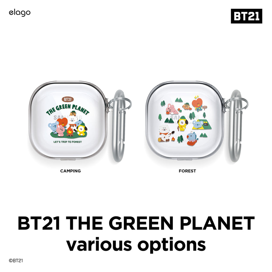 BT21 | elago Green Planet Case for Galaxy Buds Pro 2 / Pro / 2 / Live