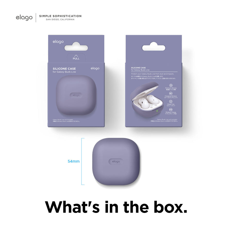 Silicone Basic Case for Galaxy Buds 2 / Pro / Pro 2 / Live  [5 Colors]