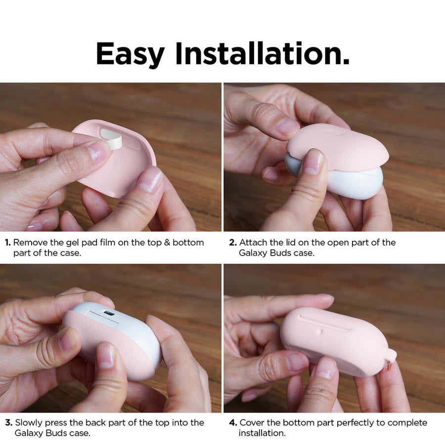 Silicone Basic Case for Galaxy Buds / Galaxy Buds Plus [9 Colors]