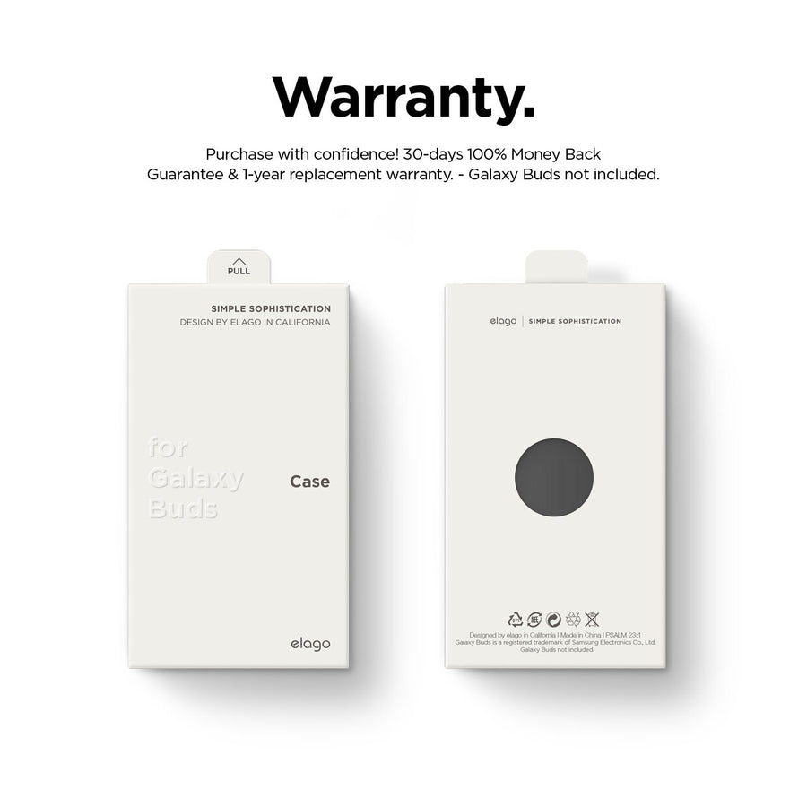 Silicone Basic Case for Galaxy Buds / Galaxy Buds Plus [9 Colors]