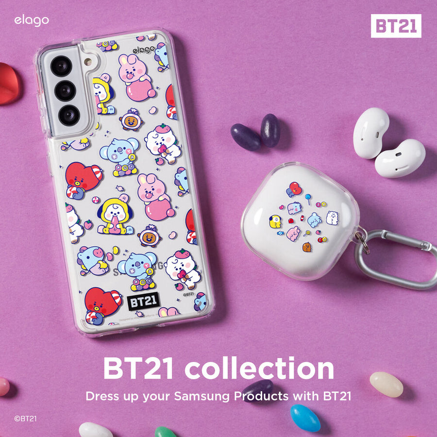 BT21 I elago Jelly Candy Case for Galaxy S21