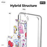 BT21 I elago Galaxy S21 Hybrid Case [8 Styles]