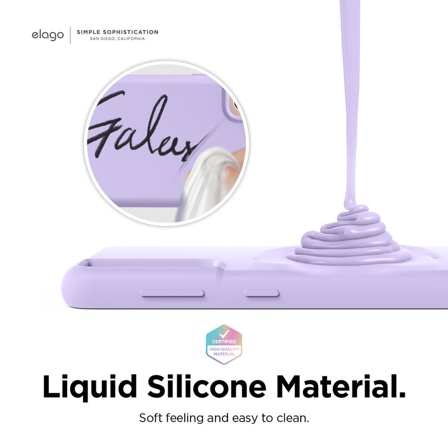 Liquid Silicone Case for Galaxy S21 [3 Colors]