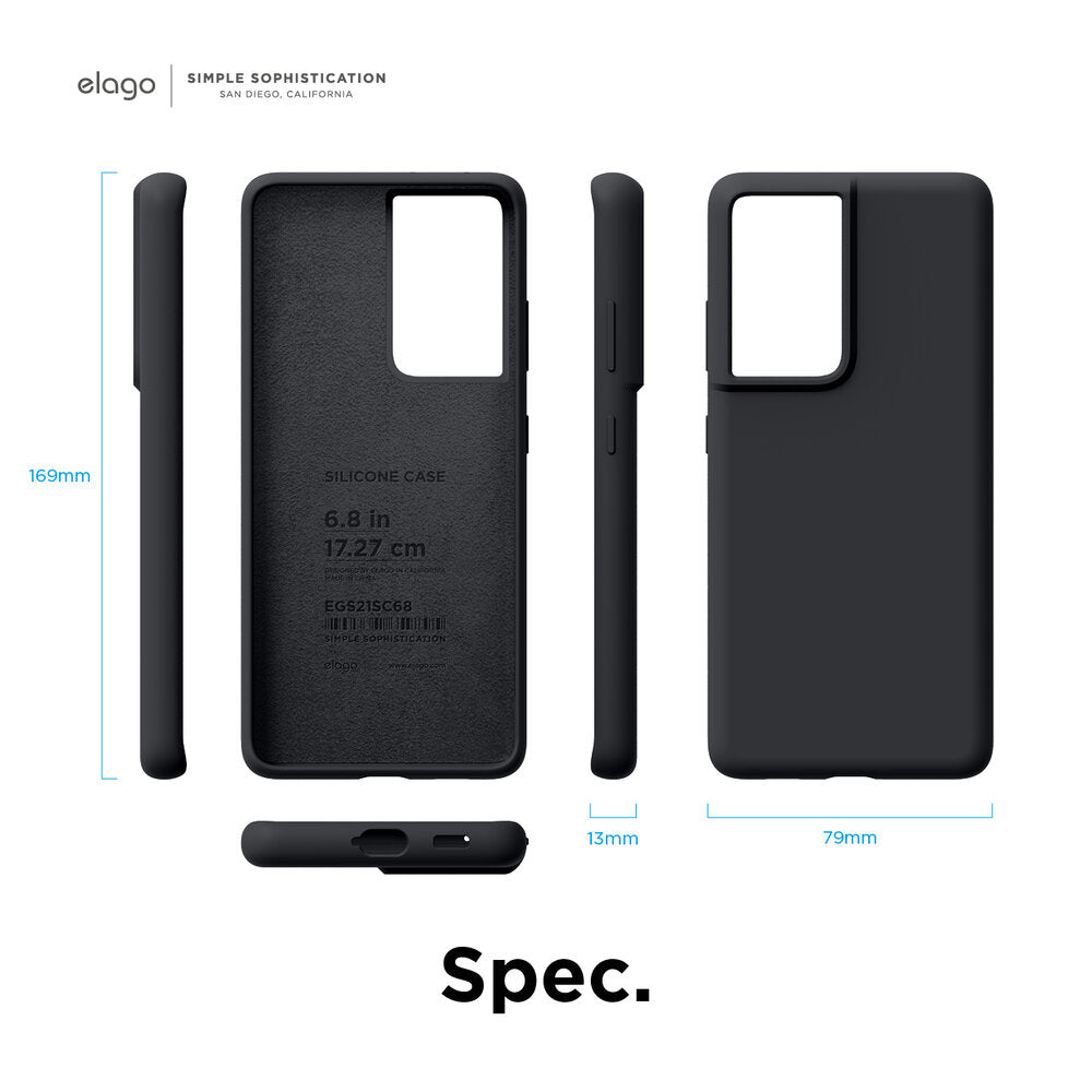 Liquid Silicone Case for Galaxy S21 Ultra Liquid Silicone Case for Galaxy S21 Ultra