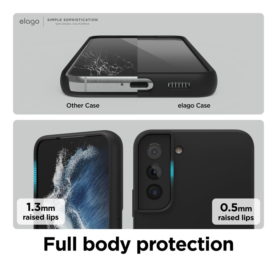 Liquid Silicone Case for Galaxy S22 Plus [3 Colors]