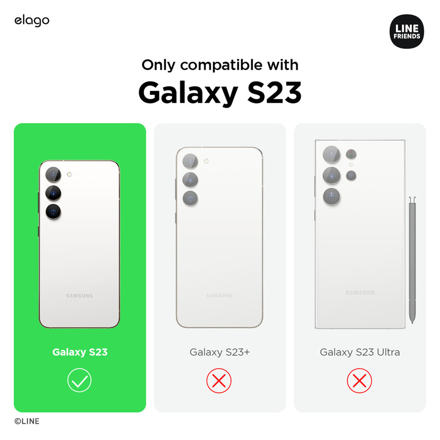 BT21 | B&F Collection minini Hybrid Case for Galaxy S23