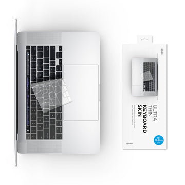 Ultra Thin Keyboard Skin for MacBook Pro 16 inch with Touch Bar and Touch ID  [Version 2019]