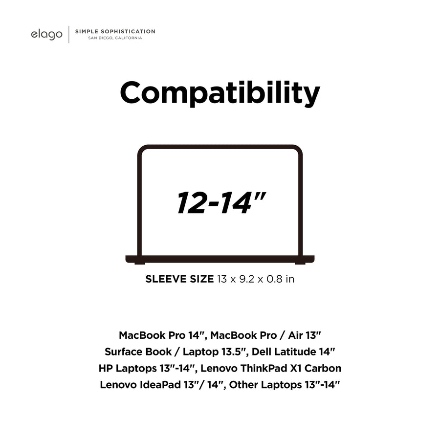 Tablet and Laptop Sleeve [Stone - 3 Sizes]