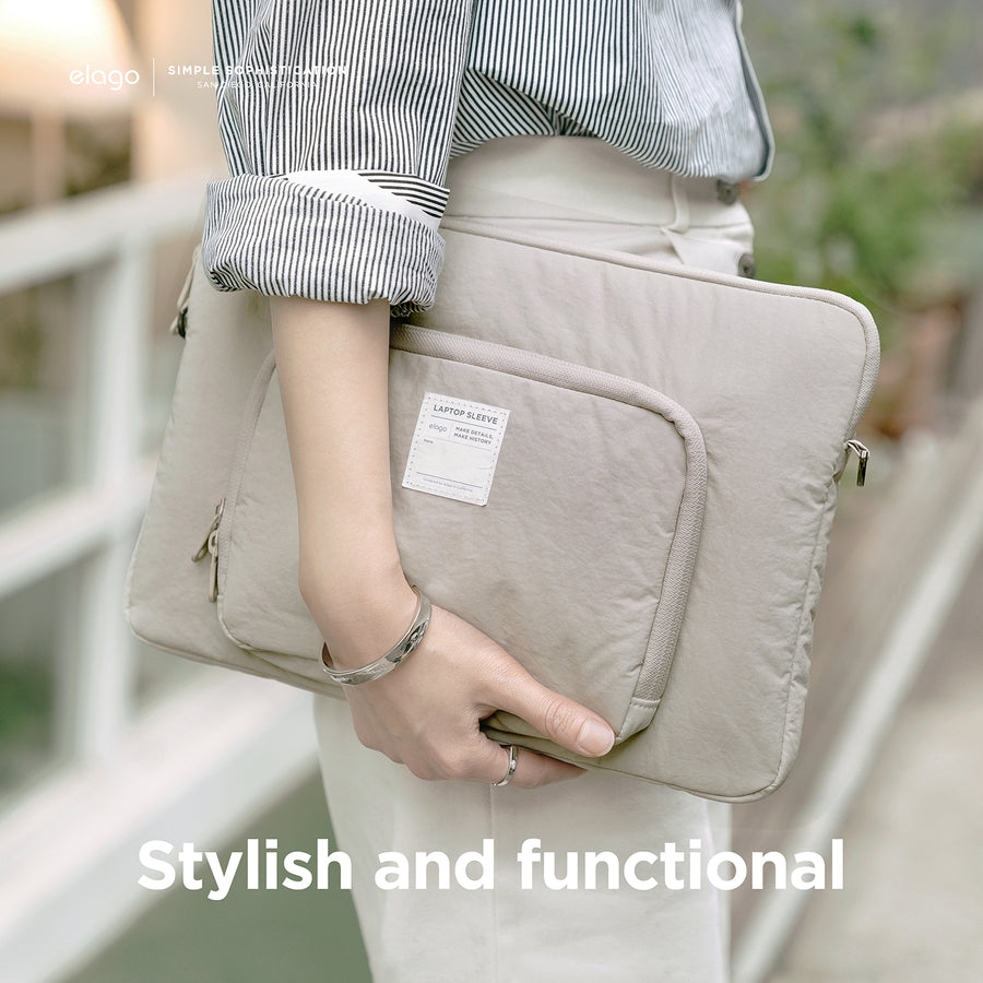 Tablet and Laptop Sleeve [Stone - 3 Sizes]