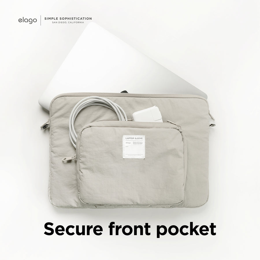 Tablet and Laptop Sleeve [Stone - 3 Sizes]