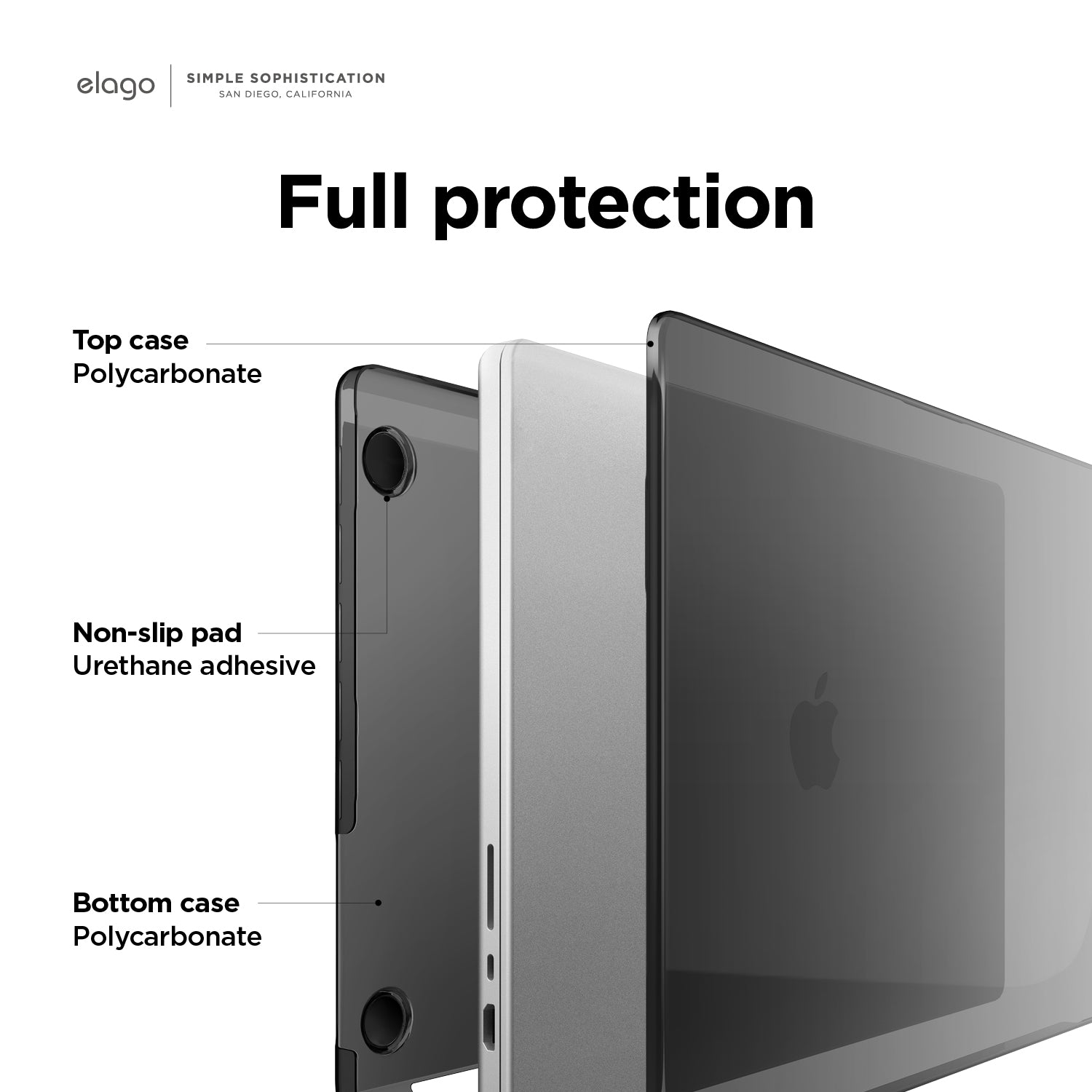 Sleek Macbook Pro M1 Case | elago Ultra Slim Hard Case