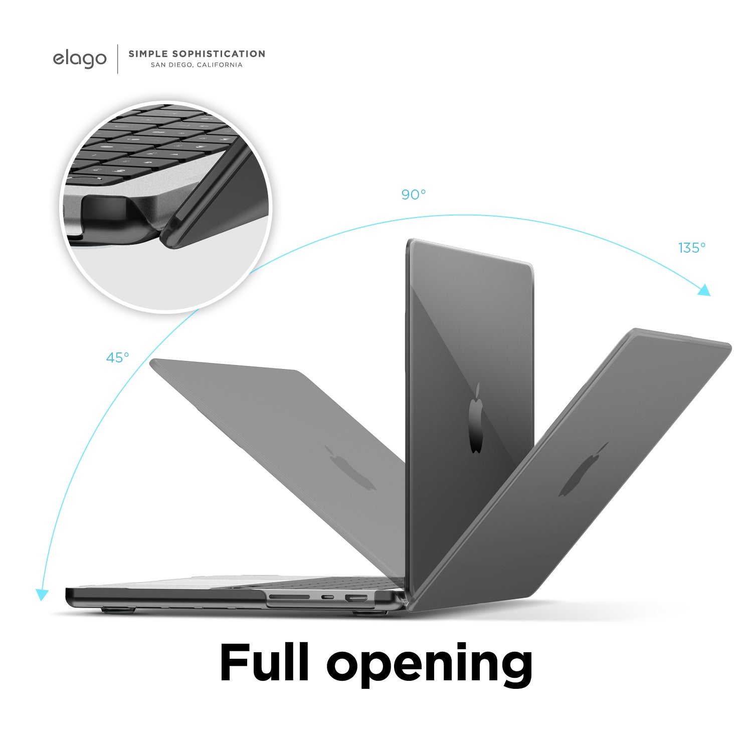 Sleek Macbook Pro M1 Case | elago Ultra Slim Hard Case